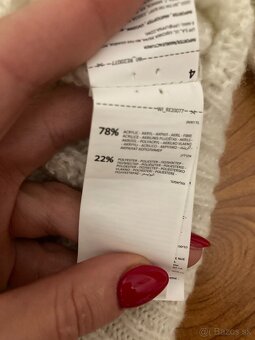 ♥ Ažúrový vzorovaný sveter ♥ - 7