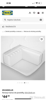 Predám detskú postieľku s matracom - 7