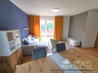 DELTA - Štýlový, zariadený 3-izbový byt s balkónom a samosta - 7