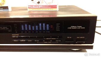 2x7 pasmovy equalizer TECHNICS SH-GE70, JAPAN, AE80, AE86 - 7