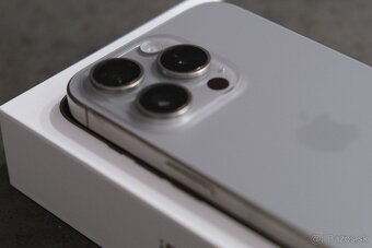 Apple iPhone 15 pro 128GB - Natural Titán - TOP STAV - 7