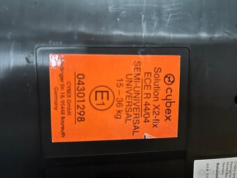 Cybex Solution X2 fix - 7