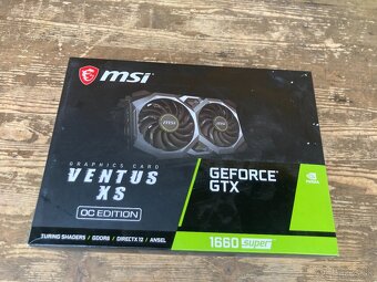 Grafická karta MSI GeForce GTX1660 SUPER VENTUS - Nová - 7
