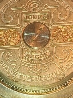 Hodinky cibule 8 hodinové,1902 - 7