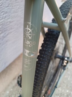PELAGO gravel bajk / cestovny /expedicny bicykel,ocelovy ram - 7