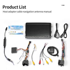 2DIN Autorádio  9" palcové , GPS, ANDROID, Car-play, wwifi, - 7