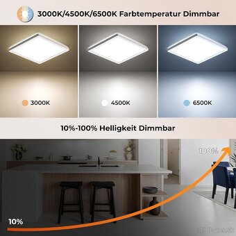 LED stropné svietidlo BLNAN s radarovým senzorom pohybu - 7