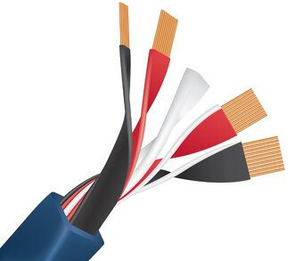 Reproduktorový kábel Wireworld Oasis 10, 8 metrov - 7