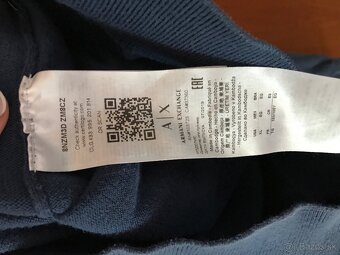 ARMANI EXCHANGE originál tenký pánsky svetrik XL - 7