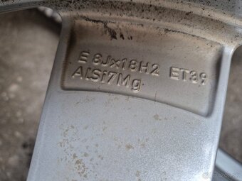 5x112 r18 ET39 elektróny originál AUDI + VW,ŠKODA,SEAT - 7