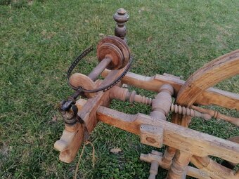 Predám starožitný kolovrátok - 7