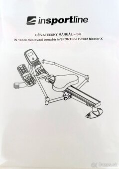 Veslovací trenažér Power Master X - formuje celú postavu - 7