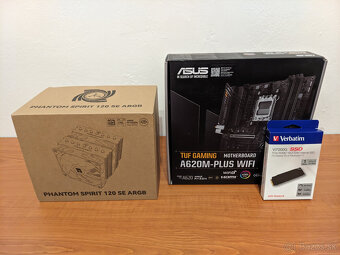 AMD Ryzen 5 7600X, A620, 32GB RAM, 1TB NVMe SSD, WiFi/BT - 7