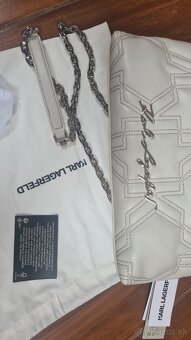 Karl Lagerfeld kožená kabelka - celkom nová, originál - 7