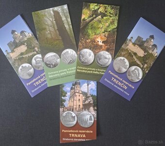 Predám 20 eurové strieborné proof mince - 7