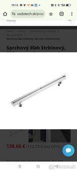 Sprchový odtok KON 008S 80cm - 7