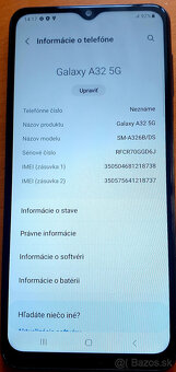 Samsung Galaxy A32 5G 128Bgb úložisko pekný stav - 7