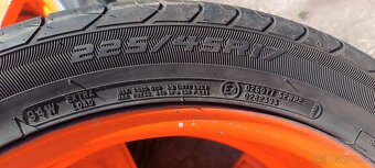 5x112 R17 Rondell 01r, R17 disky, letné pneumatiky - 7