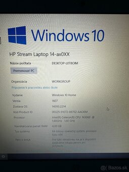 Hp stream 14 notebook modry - 7