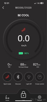 Predám elektrickú kolobežku BE COOL eSC-Pro3 - 7