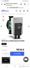 WILO Yonos Maxo 30/0,5-12  180mm - 7
