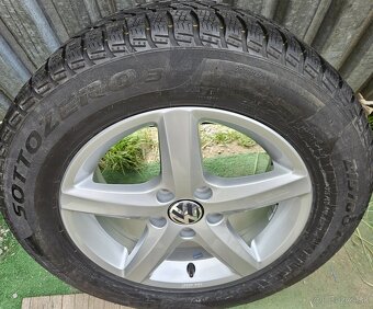 Hliníkové disky, originál VW - 5x112 r16 - 7