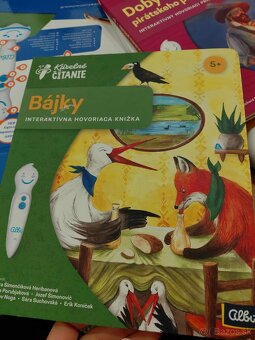 Kúzelné čítanie kufrík, pero a  4 knihy - 7