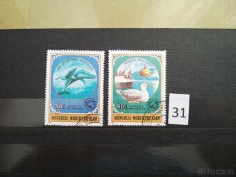 Poštové známky č.488 - ÁZIA - II. - 20 ks sérií - 7