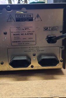 Onkyo Integra A-8780 - 7
