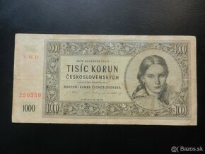 Bankovka 1000Kčs 1945 - 7