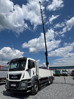 MAN TGS valník -hydraulická ruka HIAB 188-6, EURO 6,TOP STAV - 7