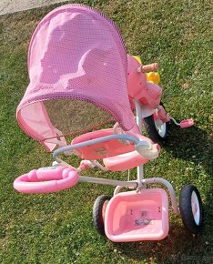 bicykel trojkolesový, kolobežka, detská sedačka - 7