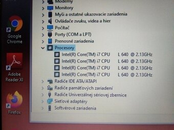 predám HP elitebook 2540p ,Intel® Core™ i7 ,4gb ram ,ssd - 7