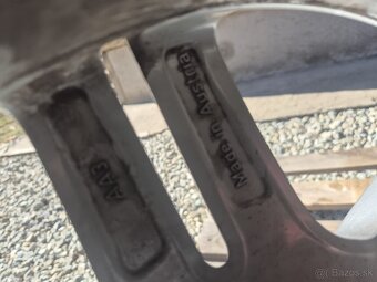 8E0 601 025 AS ( originálny 17" hliníkový disk Audi) - 7