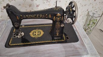 Stary sijaci stroj /komoda - 7