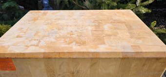 drevený mäsiarsky klát - 7