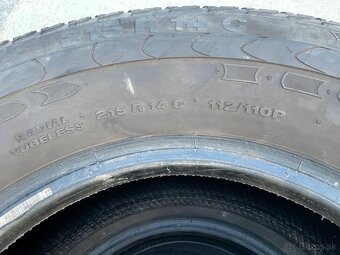 215/80 R14C 112/110P Continental letne - 7