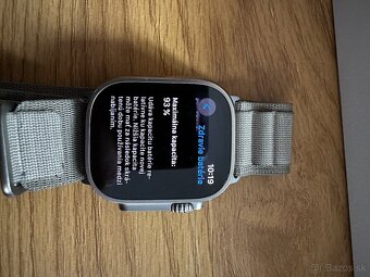 Predám Apple Watch Ultra 2 + 6 remienkov + ochranný obal - 7