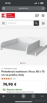 Prebalovací nadstavec na práčku 60cm - 7