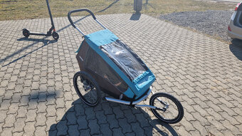 CYKLOVOZÍK Croozer, 3-kombinácia, odpružený - 7