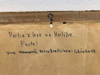 Predám obraz: Masarovič Jozef - Partia z lesa na kolibe - 7
