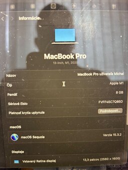 Macbook pro m1 8gb 256gb - 7