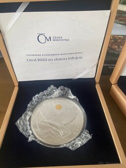 Kilogramové strieborné mince ČM - 7