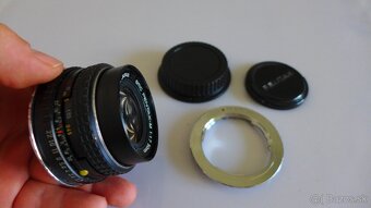 SMC Pentax-M 50mm f/1.7 – zachovalý, s redukciou na Canon - 7