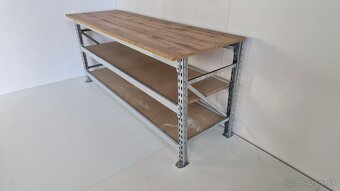 ponk, pracovný stôl. Dielenský stol. - 7