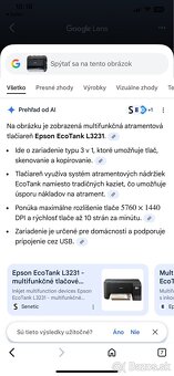 Tlačiareň Epson Ecotank - 7