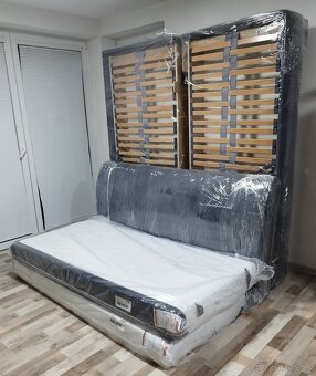 manzelska postel Fines, 180x200x50 cm - 7