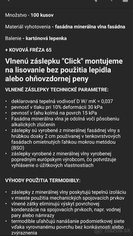 Fasádna zátka z minerálnej vlny 600ks 67mm - 7