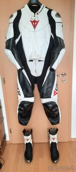 DAINESE - Dvojdielna kožená moto kombinéza - 7
