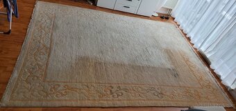 Velky rucne tkany vlneny koberec 271 x 364 cm - 7